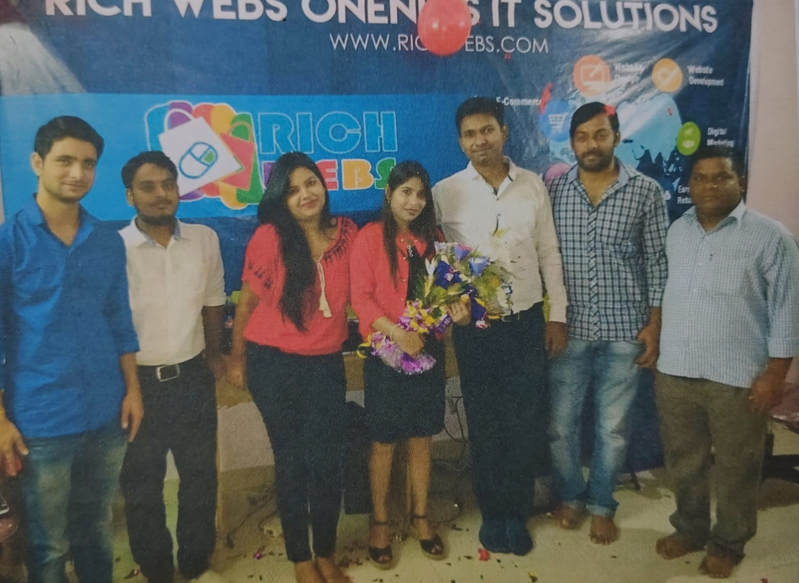 Rich Webs early office and startup journey image 2014-15