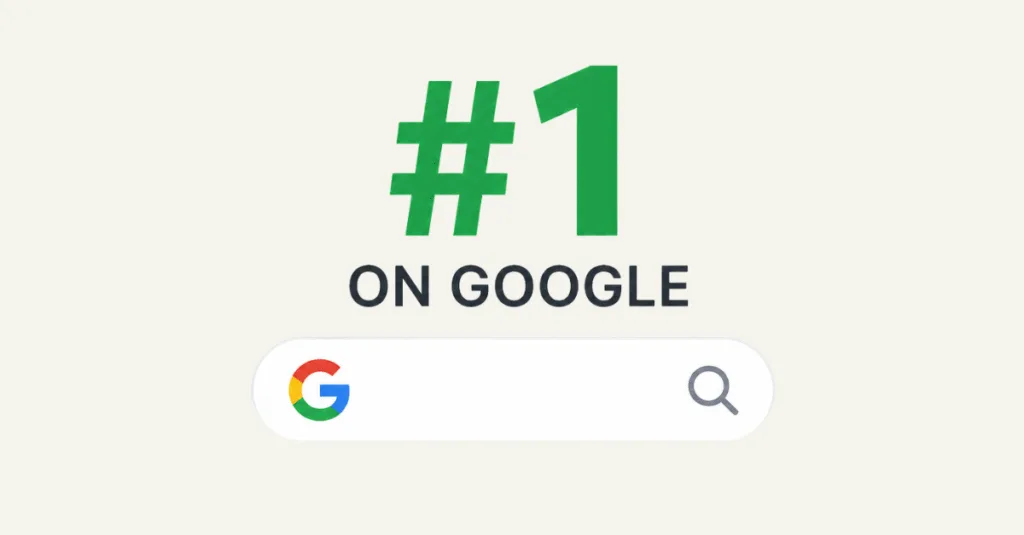 SEO case study showing #1 ranking on Google achieved by Rich Webs